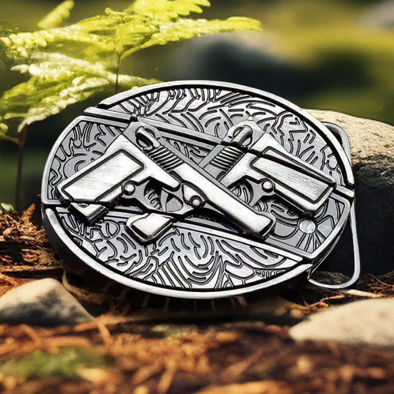 🔥LAST DAY 50% OFF🔥Fashion Punk Men's Hidden Folding Knife Leather Belt