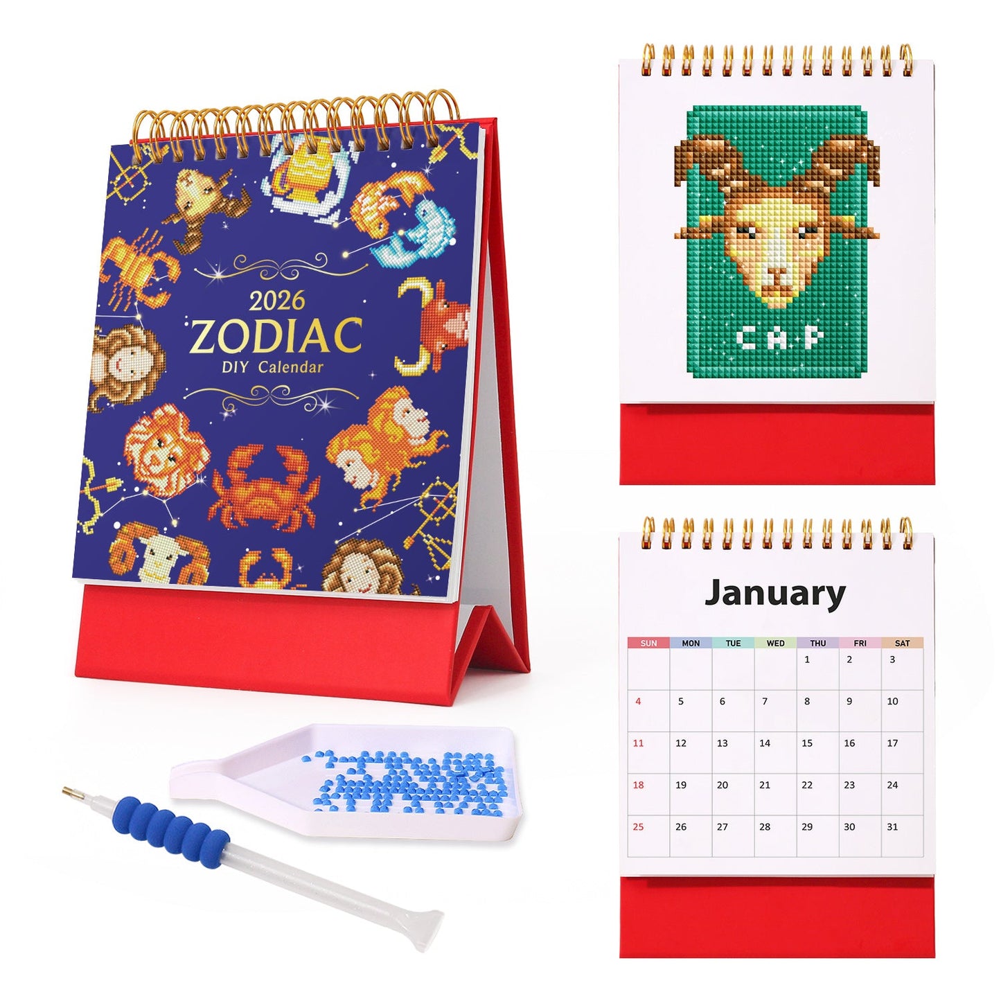 Zodiac Diamond Calendar