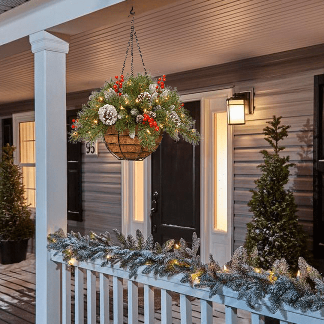 🔥This week's hot sale🔥 Magic Night Christmas Hanging Basket