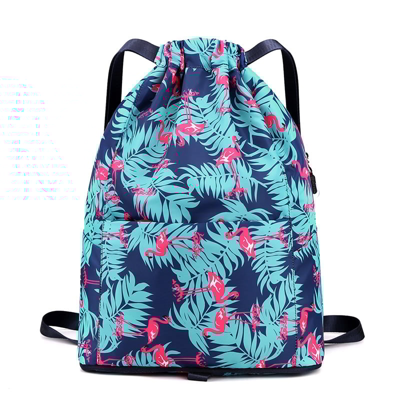 🔥Drawstring Foldable Large Capacity Dry-wet Separation Travel Sports Backpack