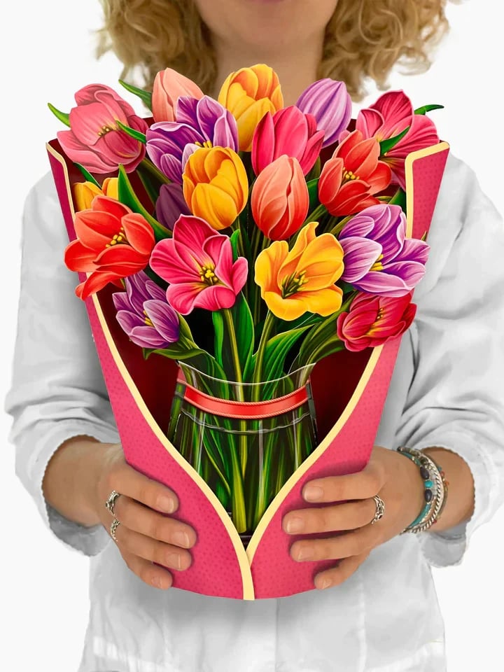 🔥Mother's Day Flash Sale - Save 50% 🔥Pop-up Bouquet Greeting Card