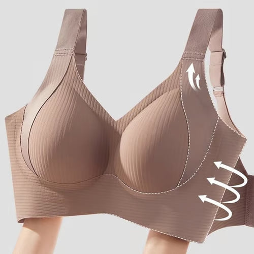 🏆Last Day Buy 1 Get 3 Packs🔥Super Firming Wire-Free Full Cup Bra All-Day Comfort No More Sagging (3-Pack Value Set)
