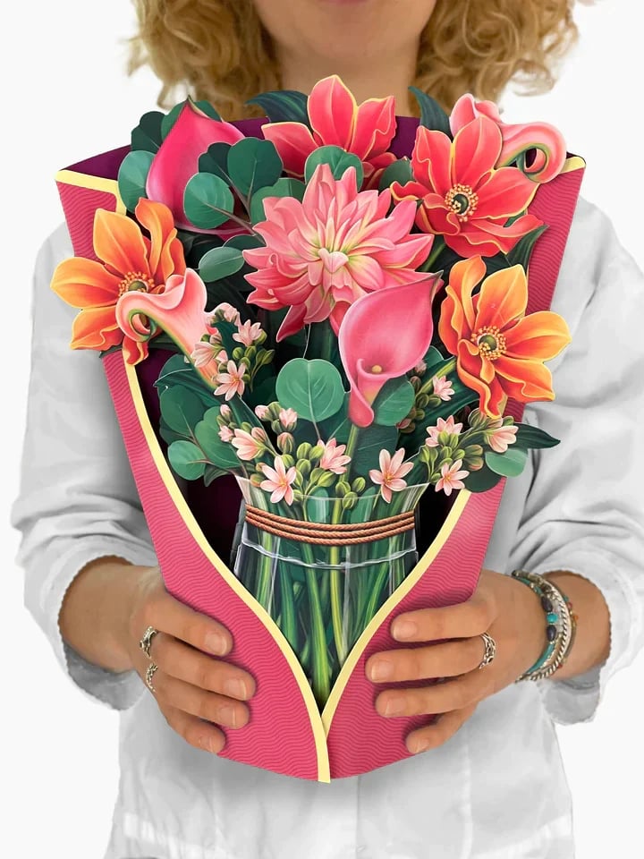 🔥Mother's Day Flash Sale - Save 50% 🔥Pop-up Bouquet Greeting Card