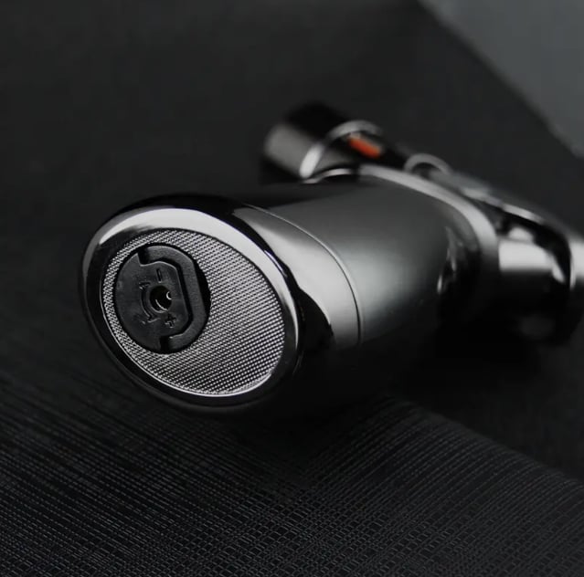 Windproof straight torch blue flame lighter-unitmotor™