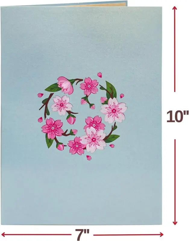 🌸3D Flower Bouquet Pop Up Card