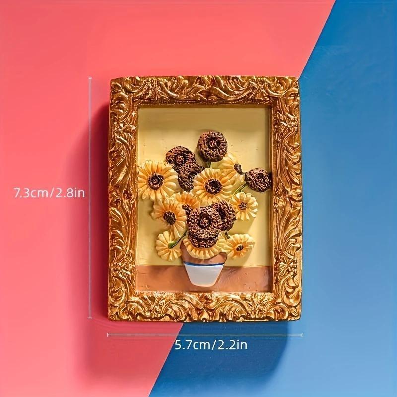 💖💖Van Gogh Inspired Fridge Magnet Set
