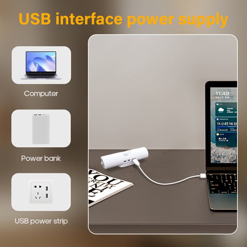 🔥Christmas Sale - Rechargeable Smart LED Motion Sensor Ambient Light