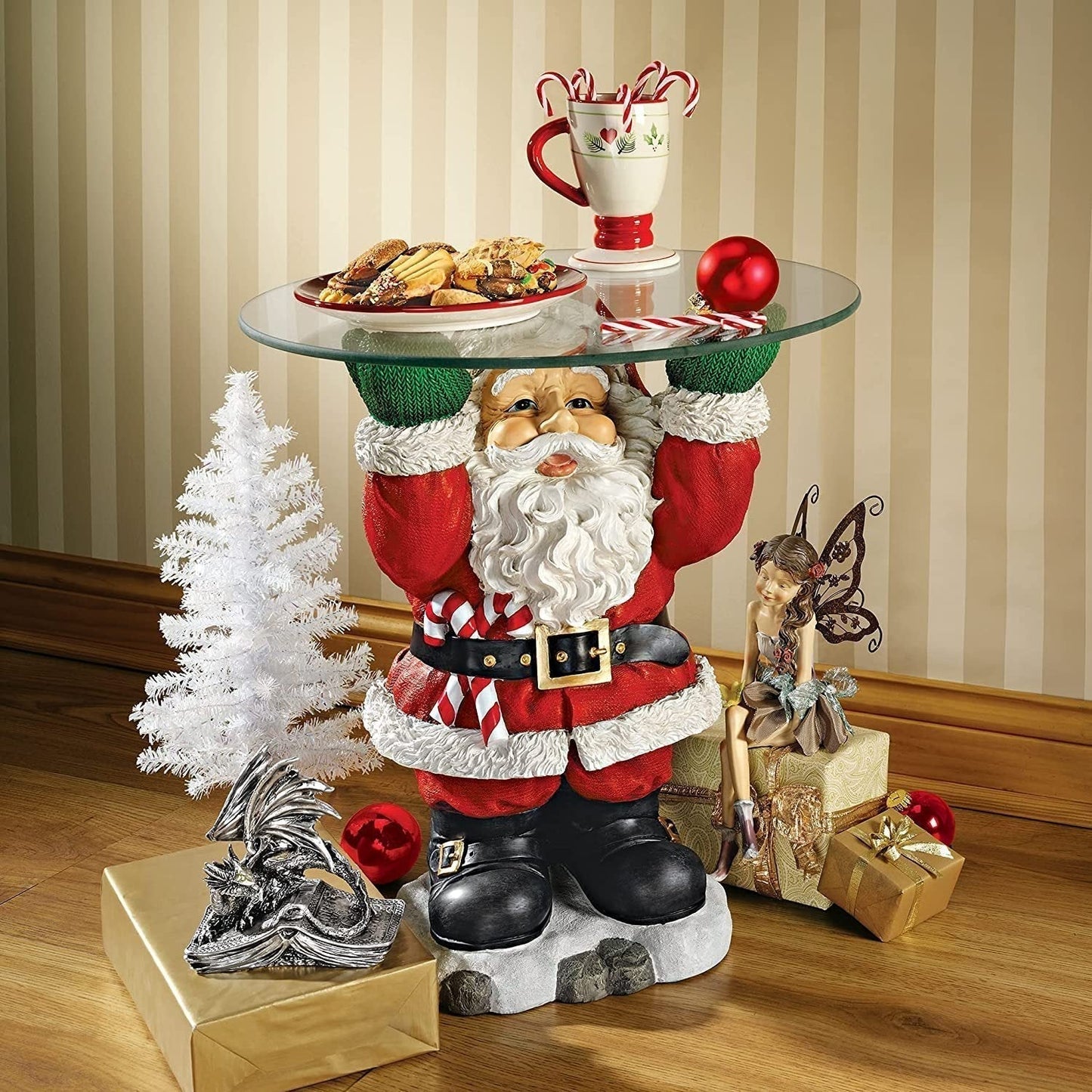 🔥This week's hot sale🔥 Santa Holdings Tray Figurine