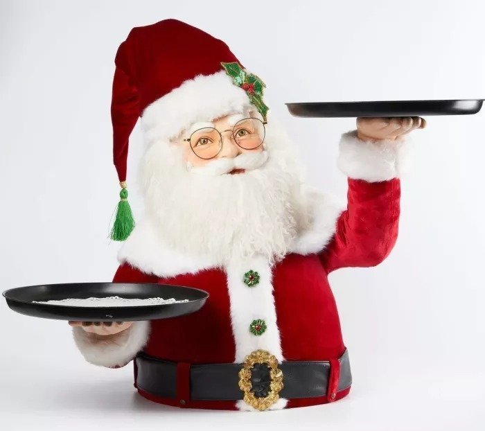 🔥This week's hot sale🔥 Santa Holdings Tray Figurine