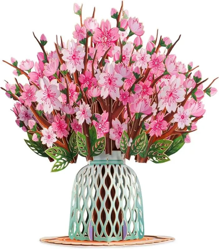 🌸3D Flower Bouquet Pop Up Card