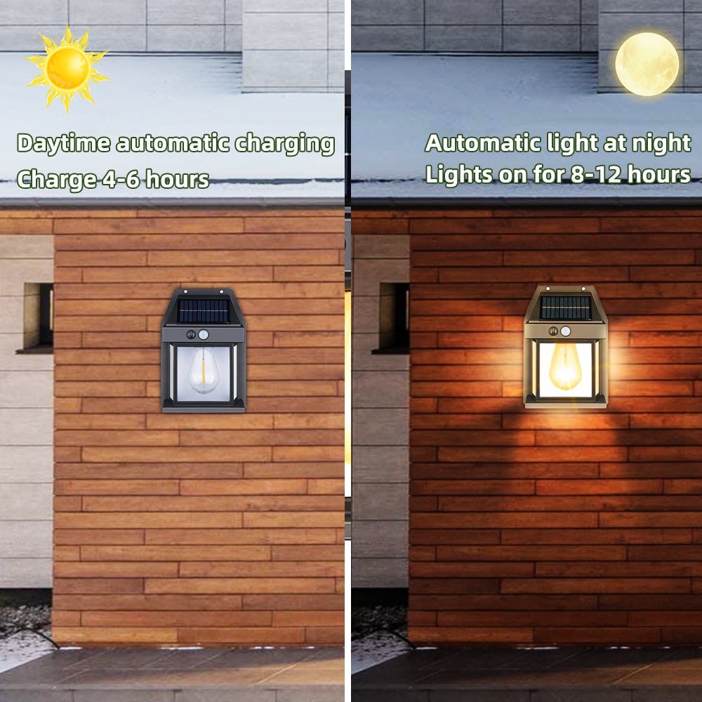 2025 New Outdoor Solar Wall Lamp