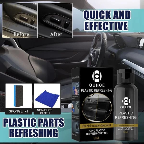Plastic Revitalizing Coating Agent(Buy 1 Get 1 Free)