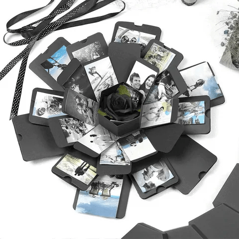 🥳🎁Handmade creative photo DIY album surprise explosion box