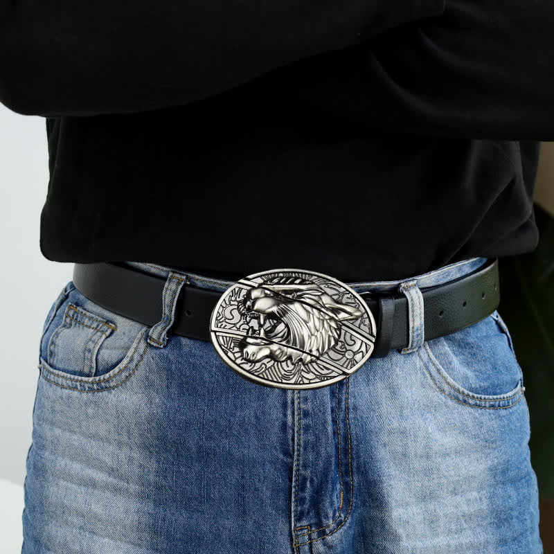 🔥LAST DAY 50% OFF🔥Fashion Punk Men's Hidden Folding Knife Leather Belt