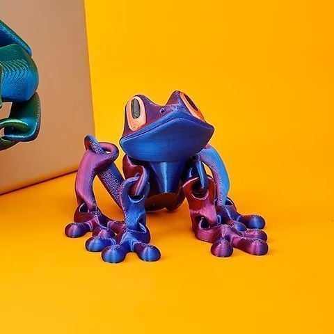 🐸 3D Printed Magnet Frog Toy 🐸