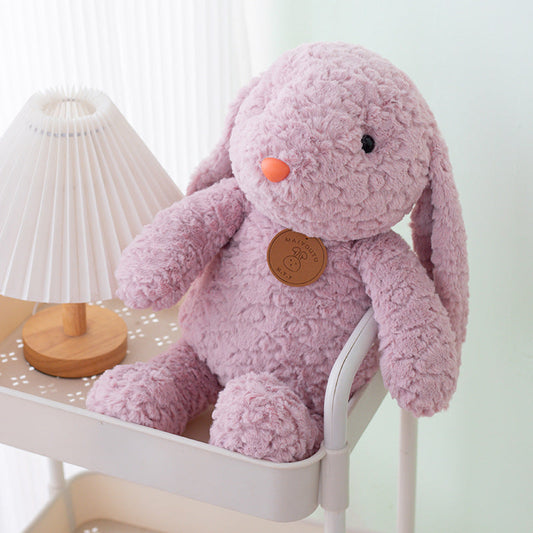 Short Hair Plush Bunny-Pink