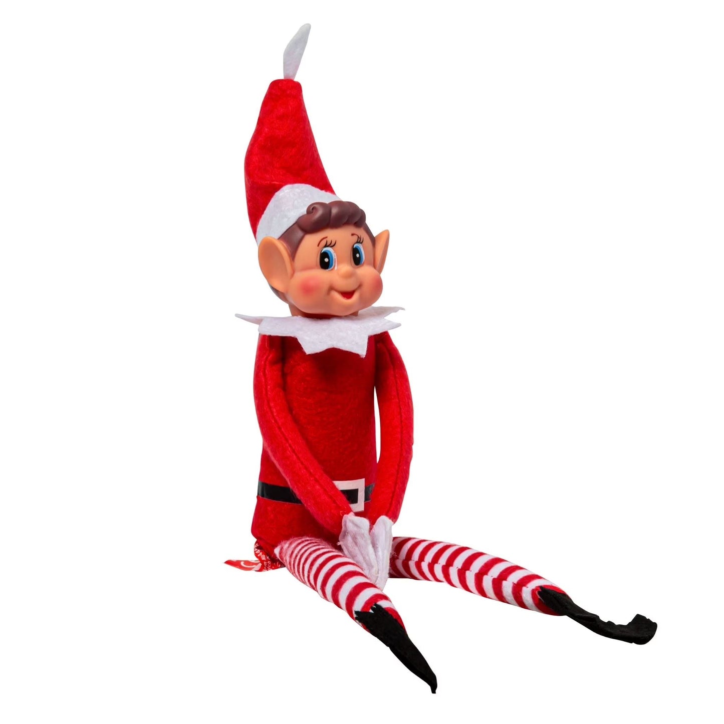 🎅 Early Christmas Sale 🧝‍♂️ Christmas Elf Behaving Badly Plush Toy — 12" Naughty Elf with Bendy Arms & Legs