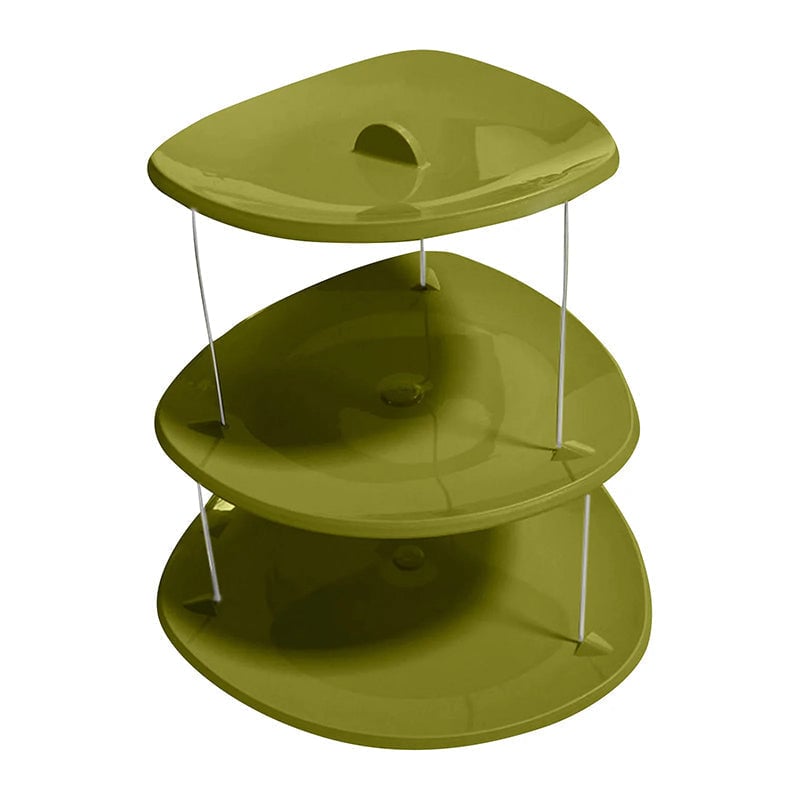 🍇🍨New three-tier foldable party trays