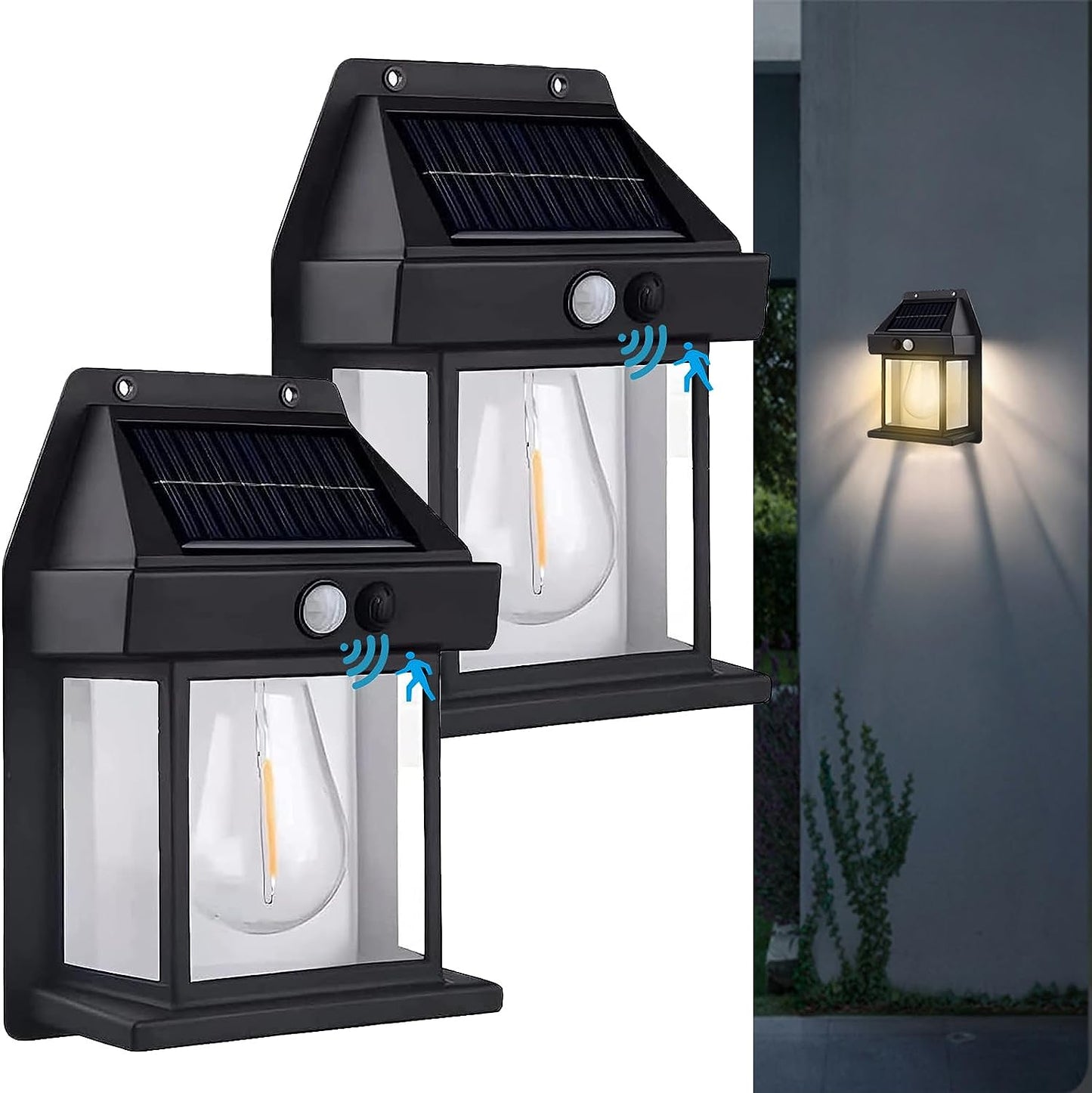 2025 New Outdoor Solar Wall Lamp