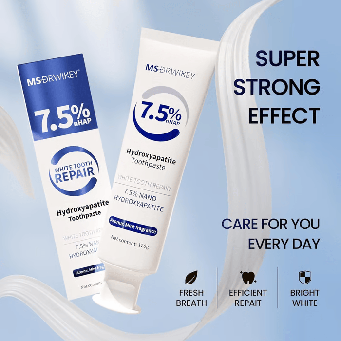 🎁Today Only $16.99💥MSDRWIKEY Fluoride-Free Hydroxyapatite Toothpaste