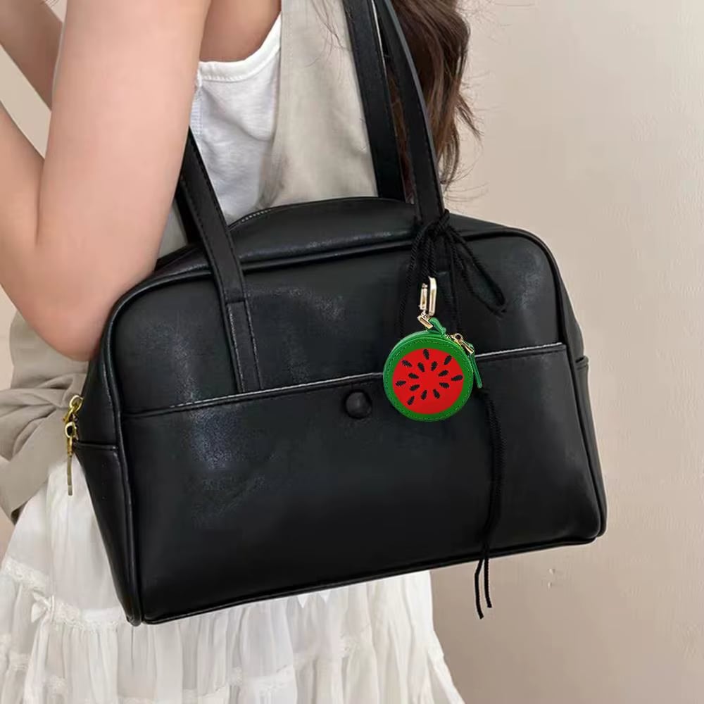 🍊Cute Fruit Coin Purse Bag Charm Airtag Accessories