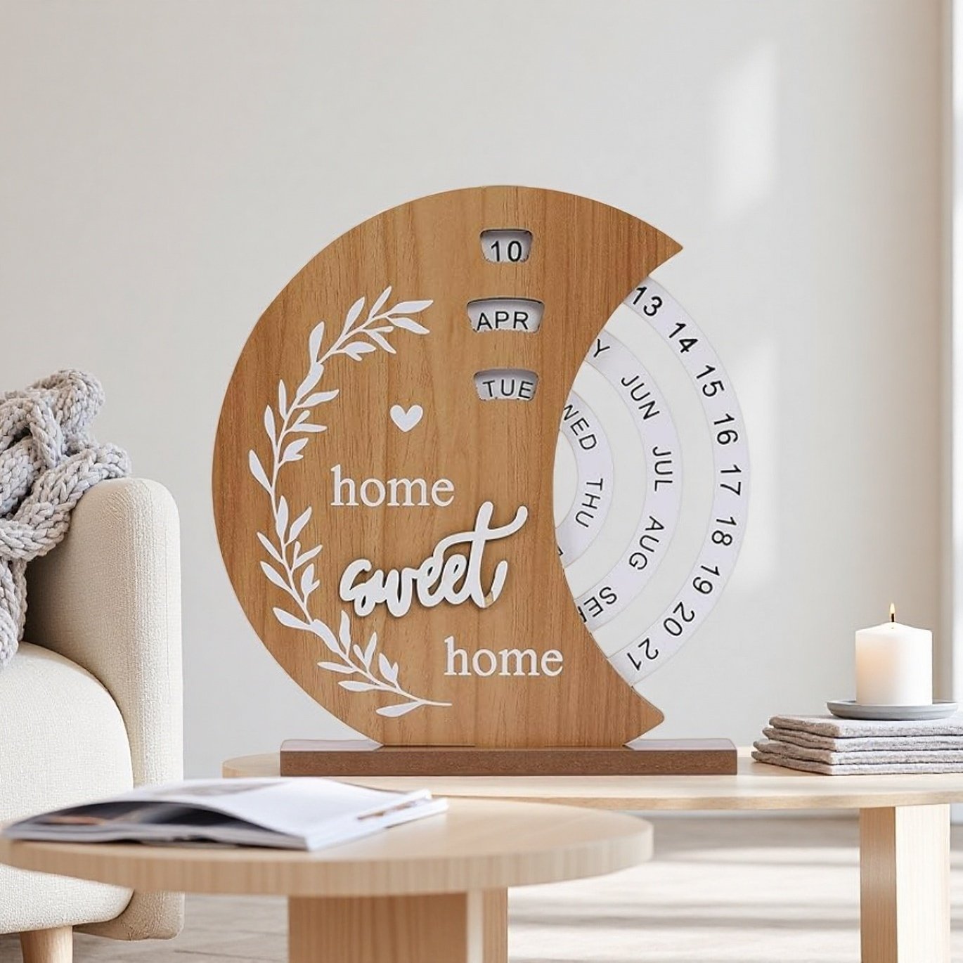 🔥Wooden Perpetual Calendar📅