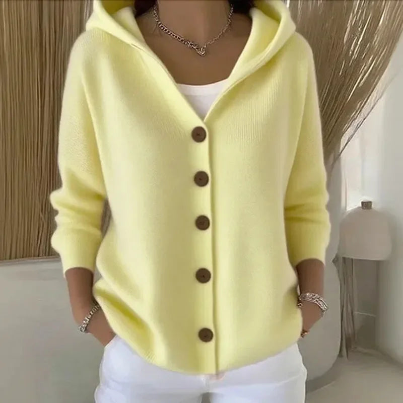 Lucia | The Cosy Hooded Cardigan