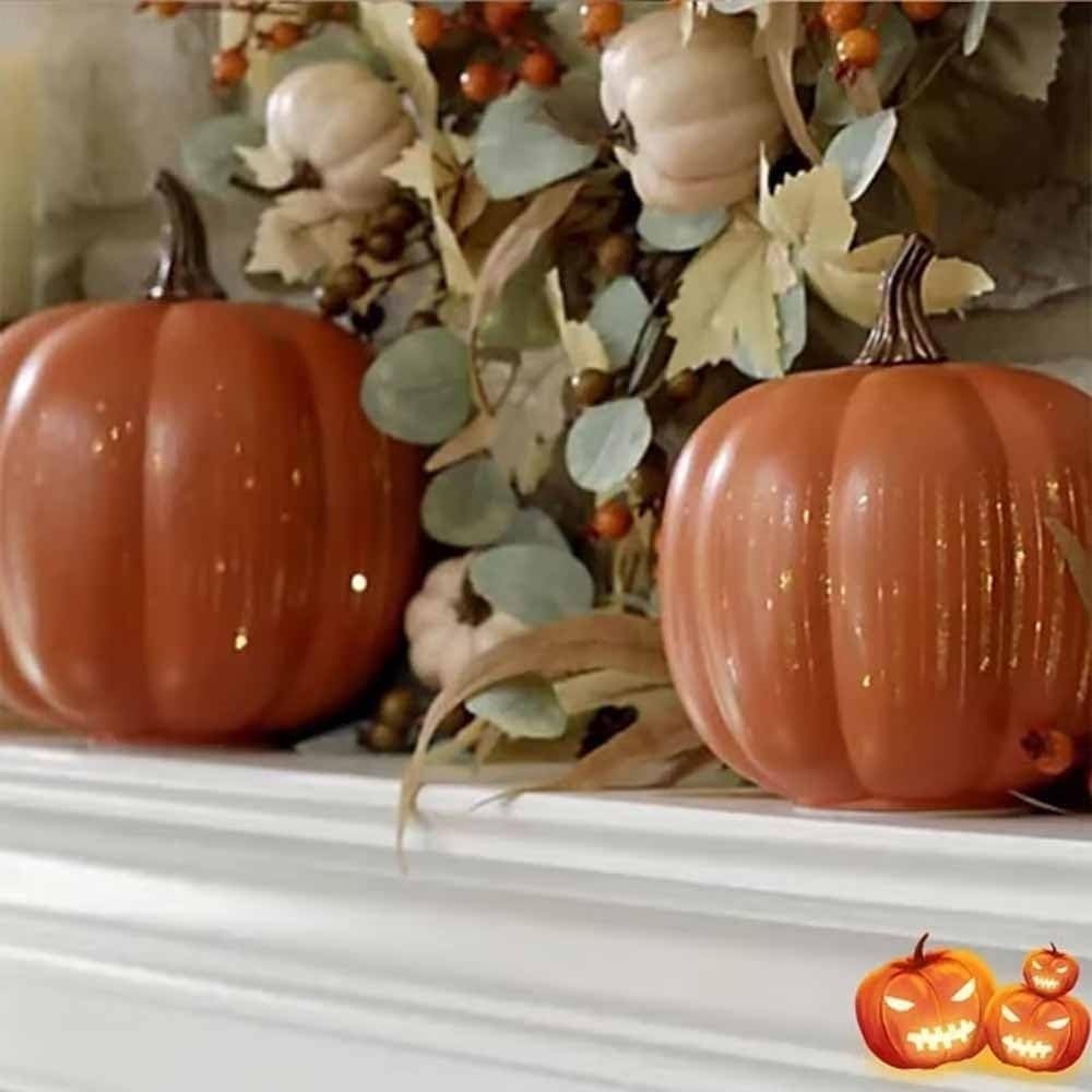 🔥This week's hot sale🔥Halloween starry night glowing decorative pumpkin lantern