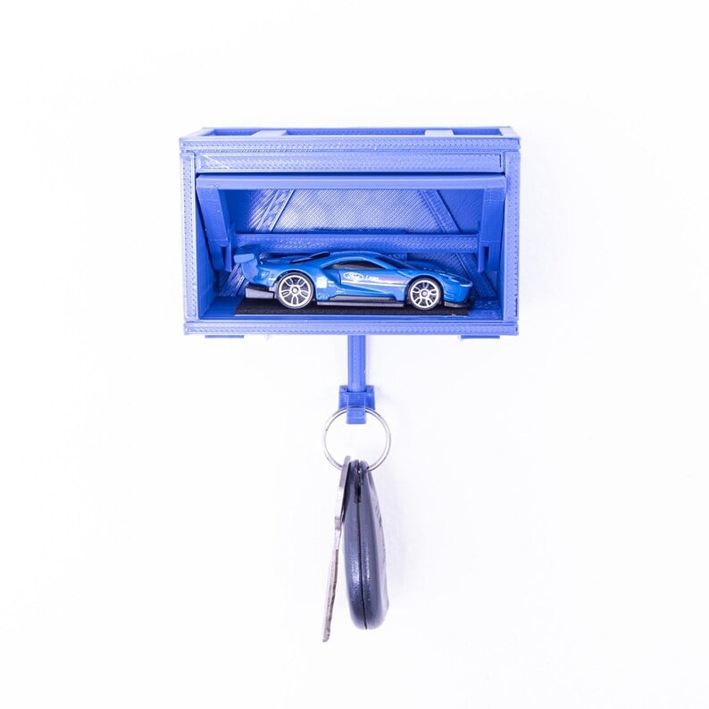 🚗🔑Industrial Wall-Mounted Key Holder
