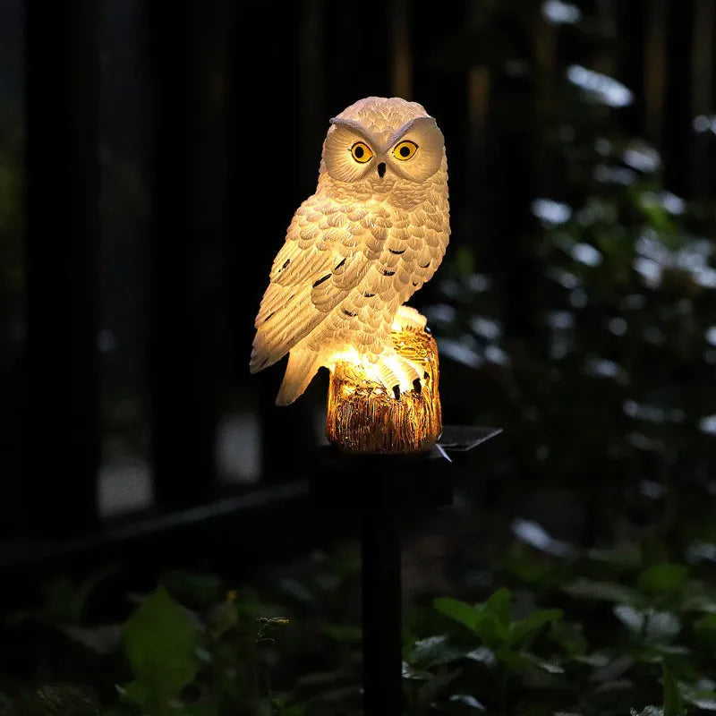 🔥 Limited-Time Offer 🔥 Waterproof Solar Owl Light