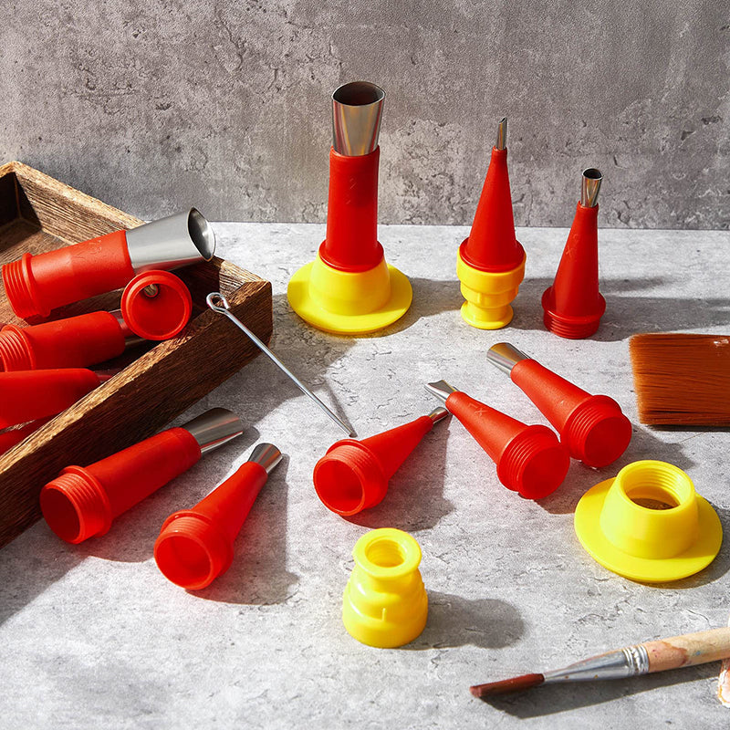 💥$9.99💥 — Universal Integrated Rubber Nozzle Tool | 20-Piece Set