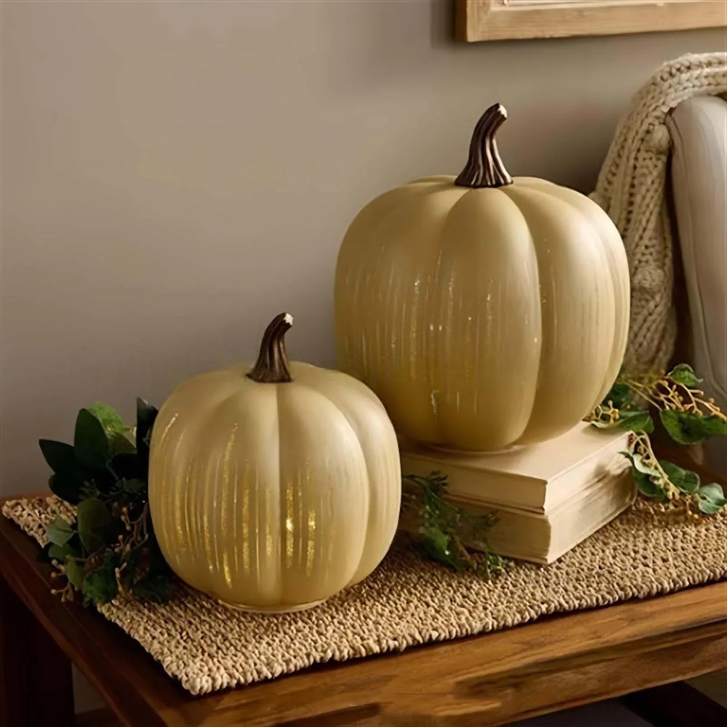 🔥This week's hot sale🔥Halloween starry night glowing decorative pumpkin lantern