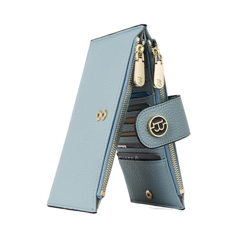 🔥Trendy Clutch with Zipper Pockets and Card Slots