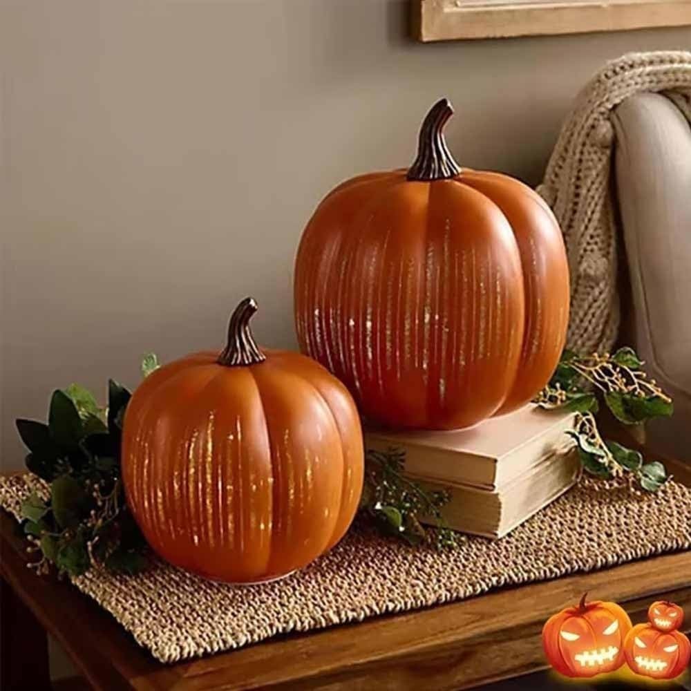 🔥This week's hot sale🔥Halloween starry night glowing decorative pumpkin lantern