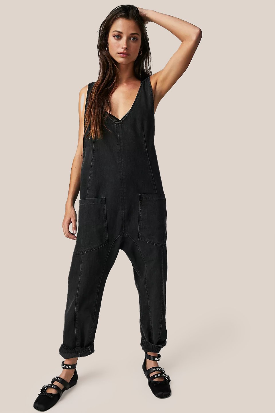 💥Special sale - Denim Jumpsuit With Pockets