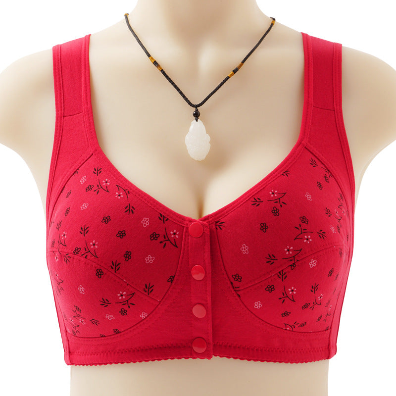 BUY 1 GET 2 FREE- 3PCS*Button Print Bra
