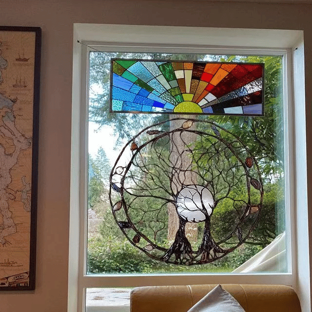 Circle of Life Garden Wall Art, The Moon Huggers