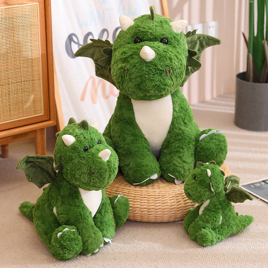 Plush Dinosaur + Eggshell - Large