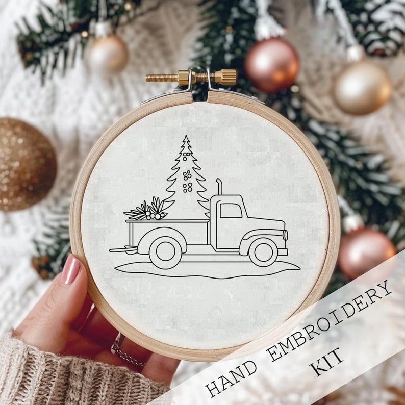 🔥This week's hot sale🔥Christmas Embroidery KIT