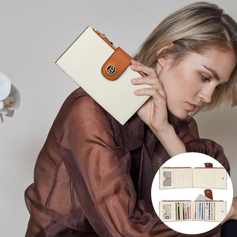 🔥Trendy Clutch with Zipper Pockets and Card Slots