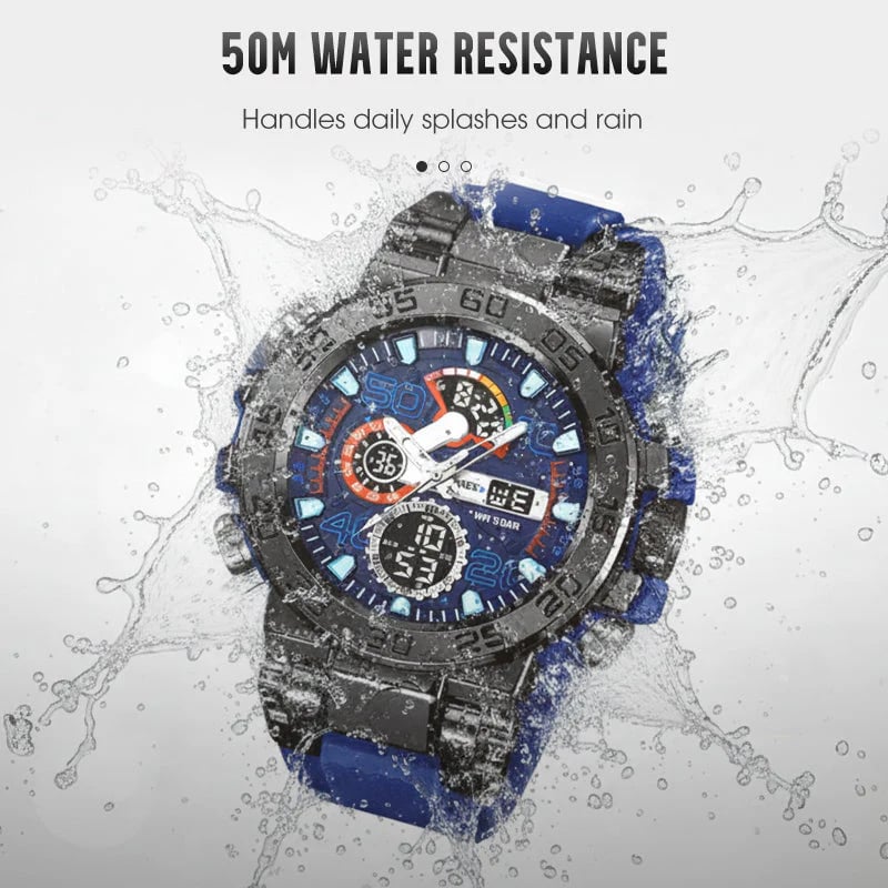 Multifunctional LED Waterproof Digital Watch