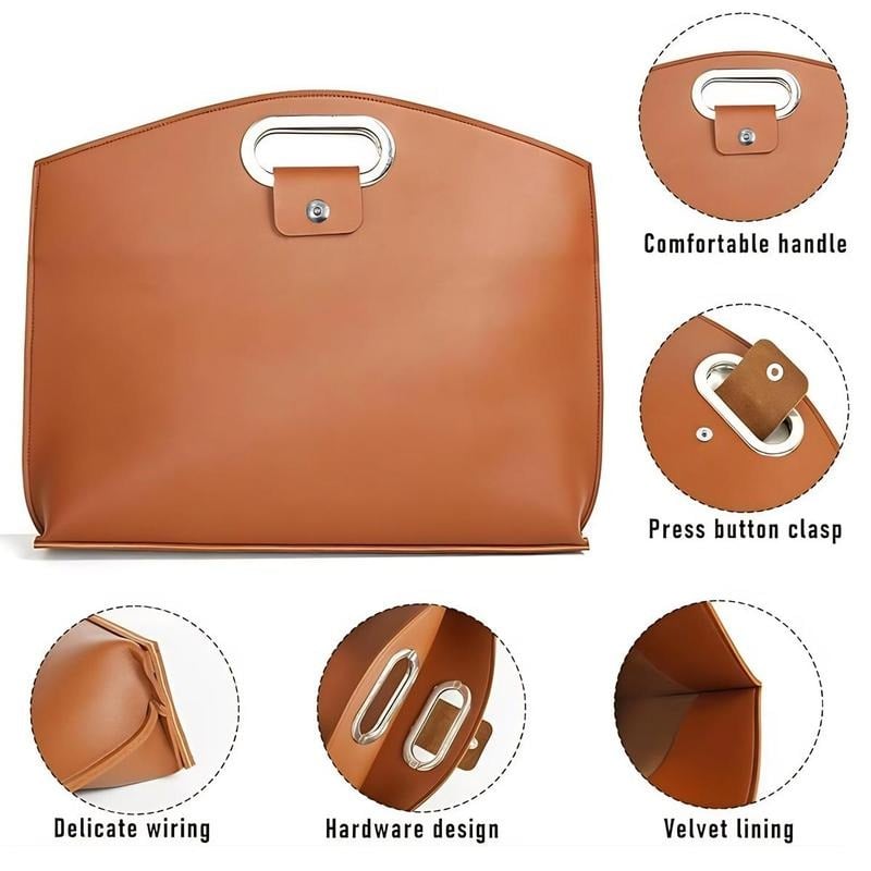 Waterproof Leather 14-16In for Laptops and iPad Cases Macbook Cases