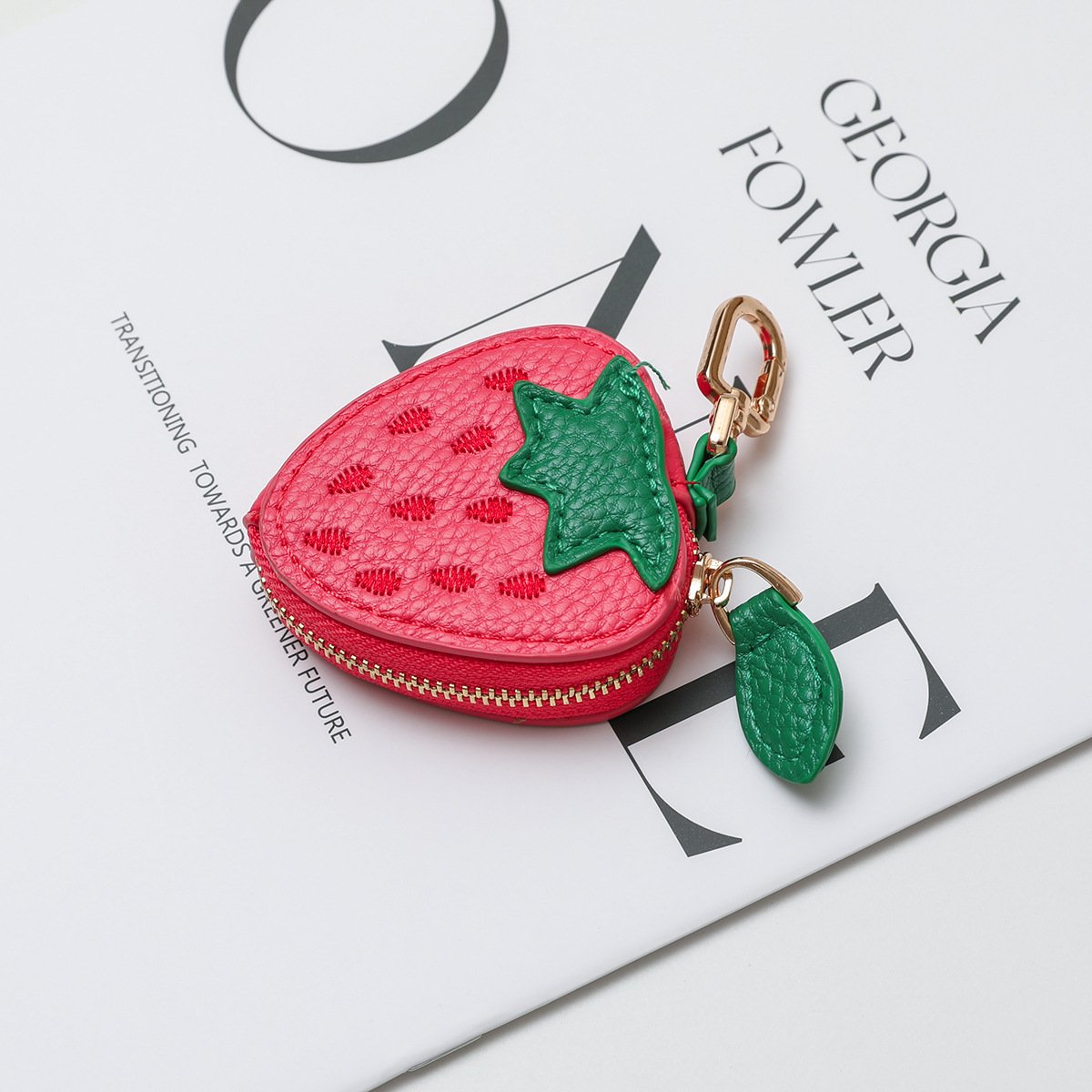 🍊Cute Fruit Coin Purse Bag Charm Airtag Accessories