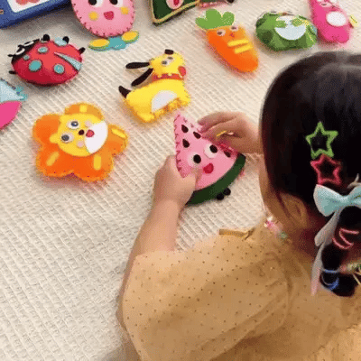 🥕childrens diy sewing craft kits🐰