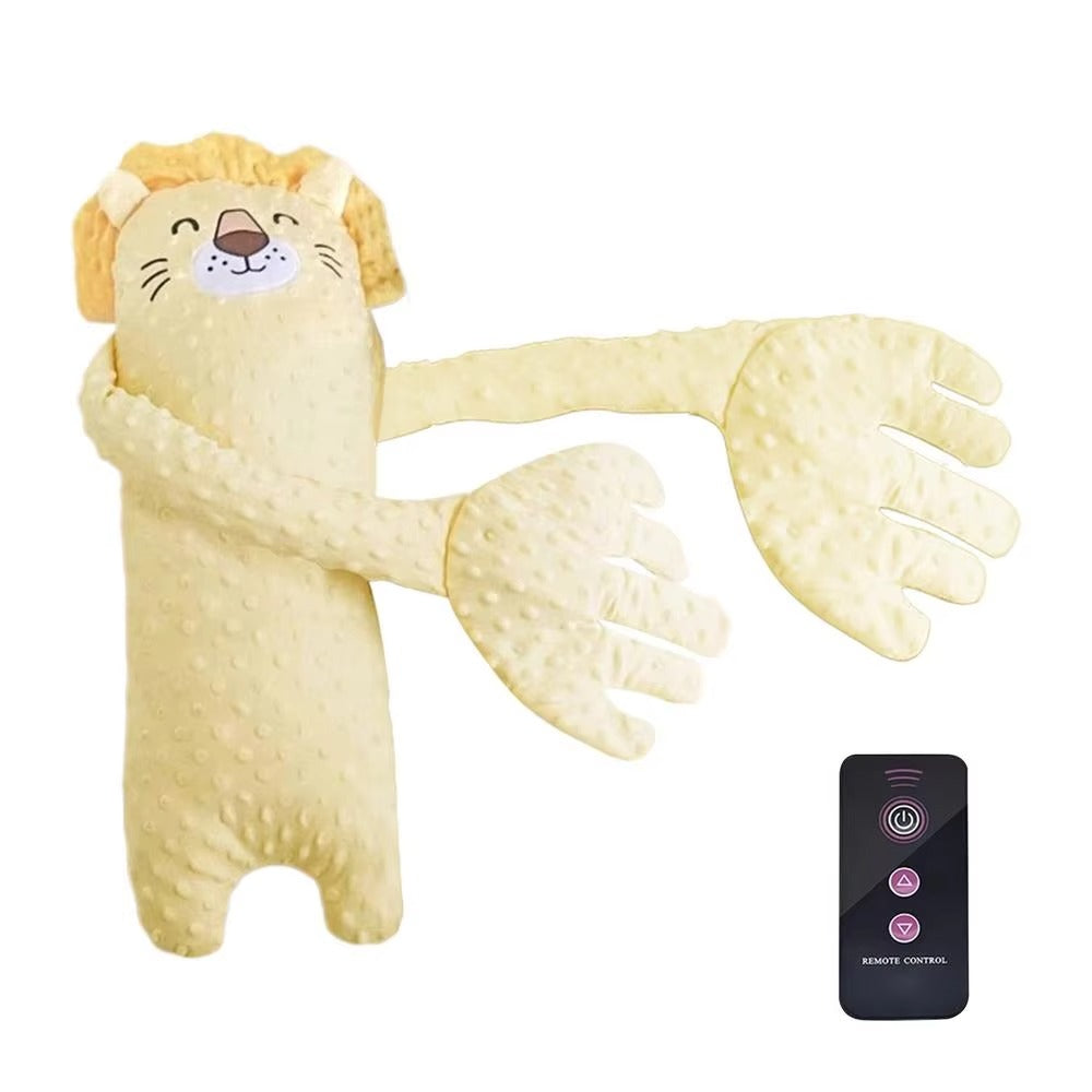 Soothing Bear Hug Baby Pillow with Remote Control