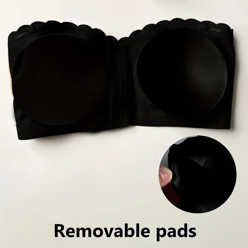 🔥Last Day❤️Seamless Front Closure Strapless Bandeau Bra