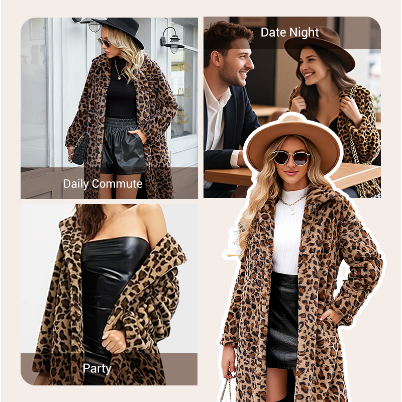 ✨Get 50% off💖Women's Leopard Print Mid-Length Jacket✈️ free shipping