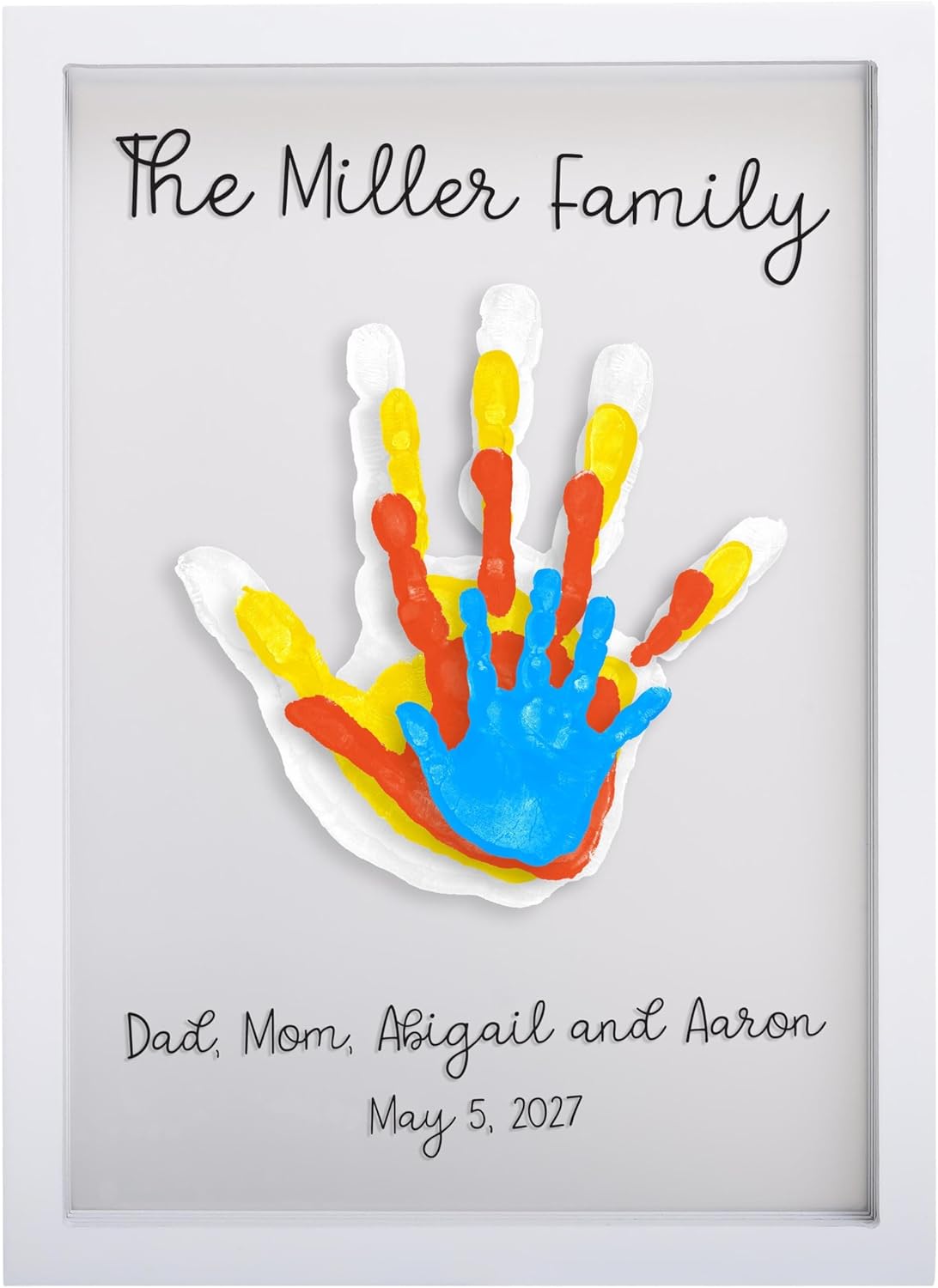 🎁Best Gift-Family Handprint Kit🔥Non-toxic, Odorless, and Harmless