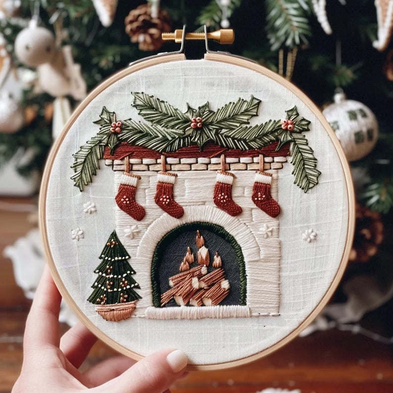 🔥This week's hot sale🔥Christmas Embroidery KIT