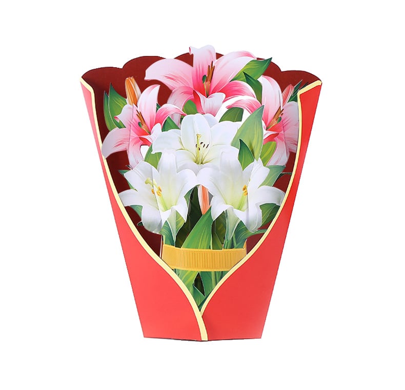 🔥Mother's Day Flash Sale - Save 50% 🔥Pop-up Bouquet Greeting Card